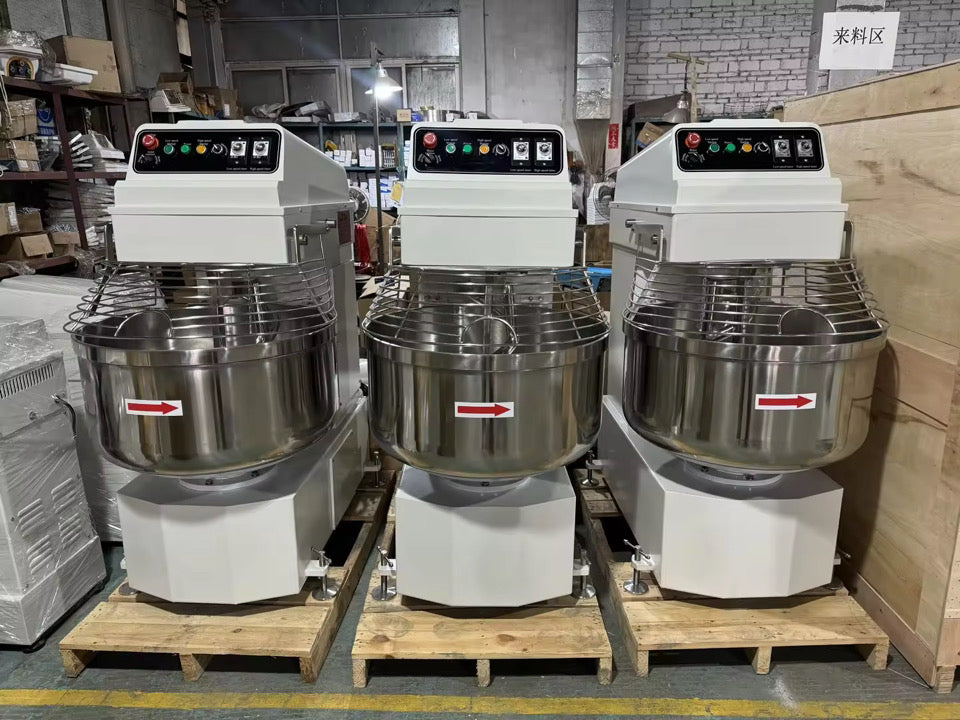 Spiral Dough Mixer Commercial 130L 50kg flour
