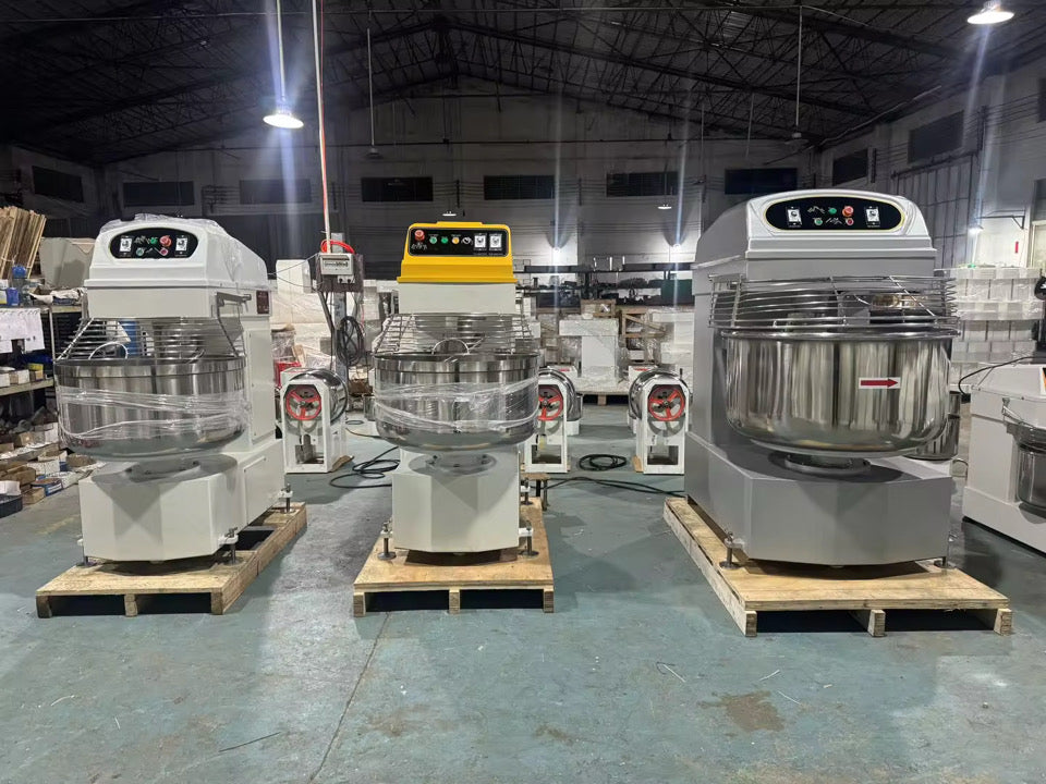 Spiral Dough Mixer Commercial 200L 75kg flour