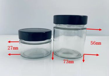 Food safe jars 200ml and 100ml